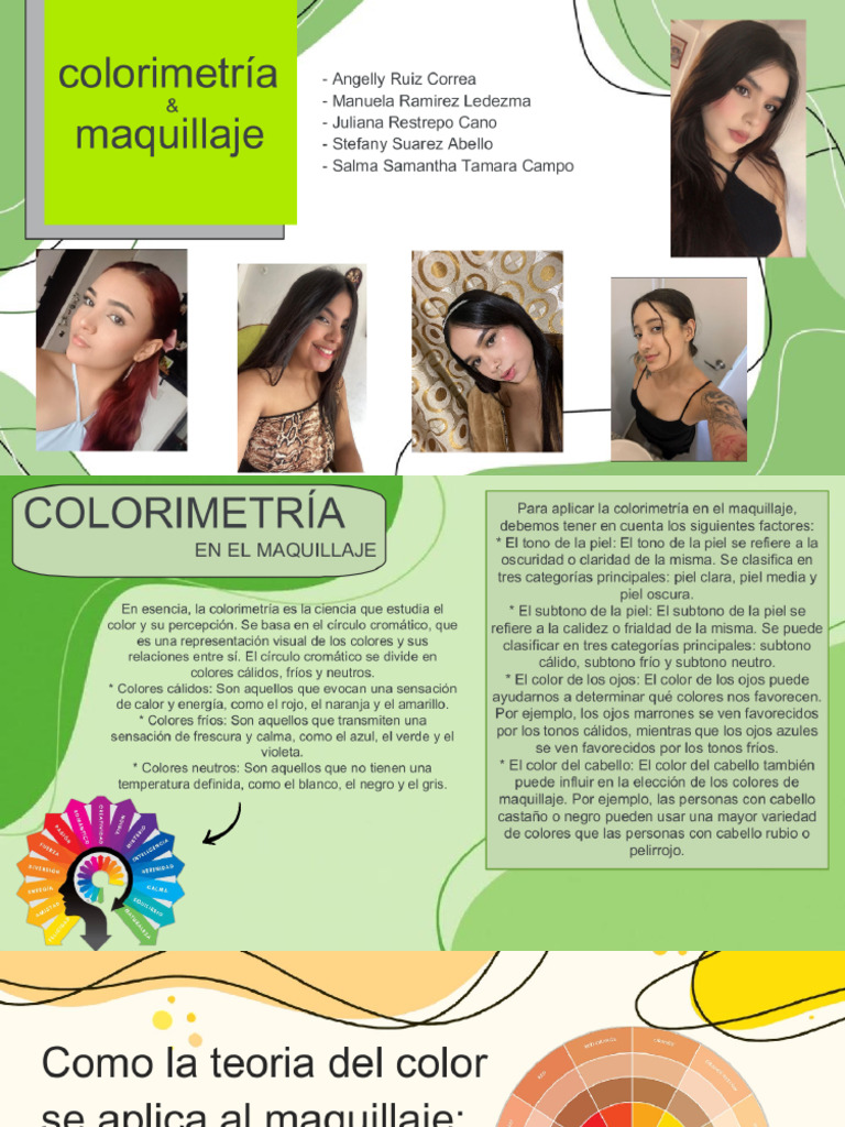 Colorimetria y Maquillaje | PDF