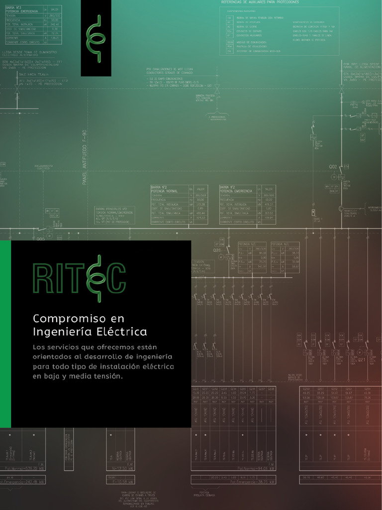 Servicios de Ingeniería Eléctrica RITEC | PDF | Ingenieria Eléctrica ...