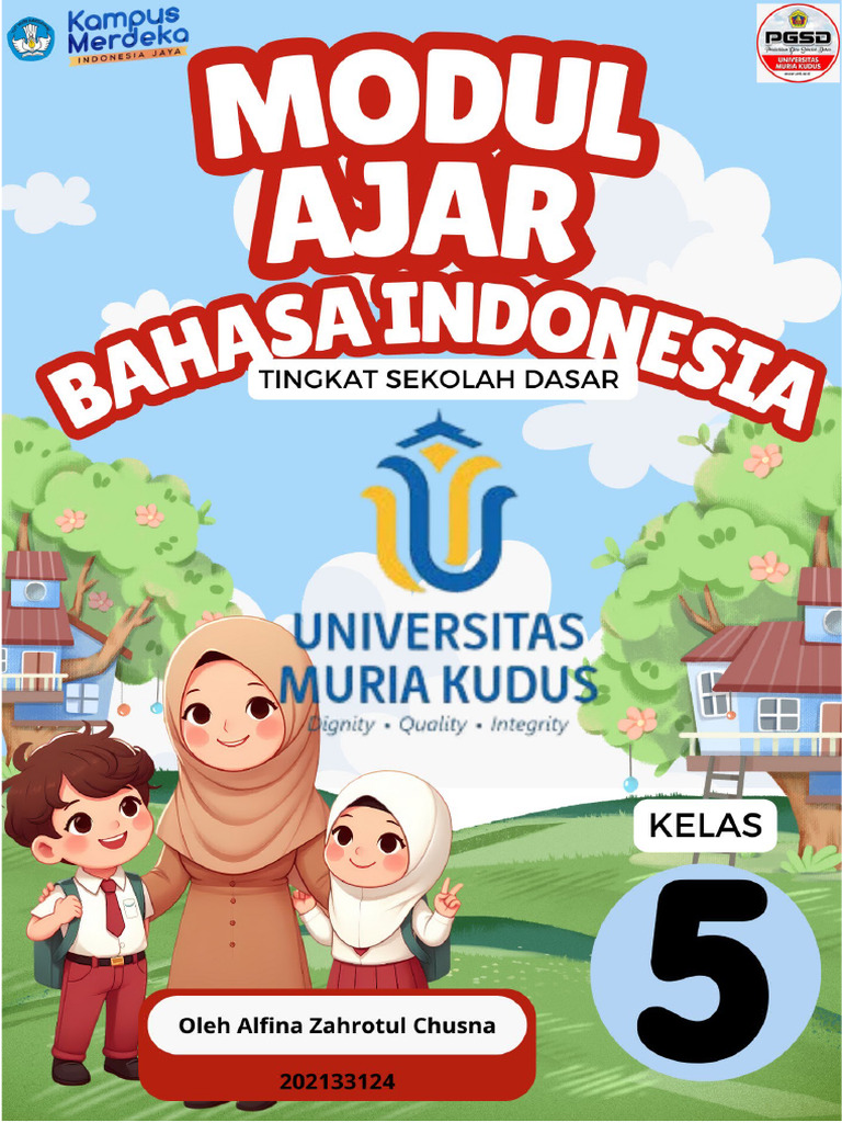 Modul Ajar Bahasa Indonesia Kelas 5 | PDF