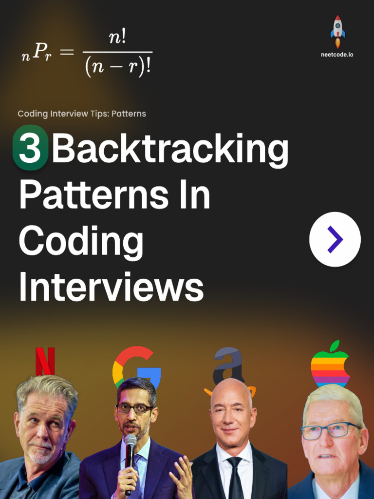 3 Backtracking Patterns in Coding Interviews | PDF | Permutation ...