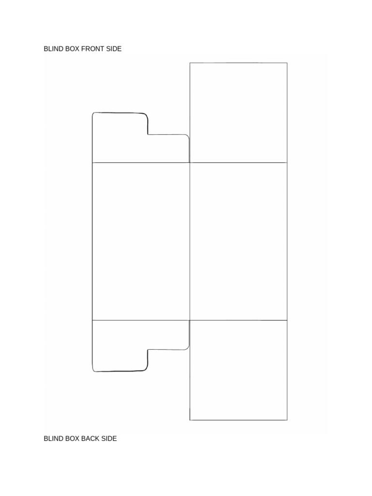 Blind Box Template | PDF