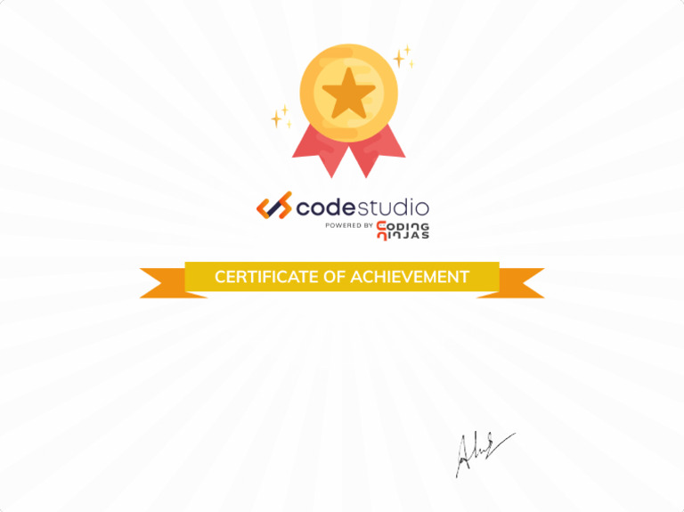 Java Basics Completion Certificate | PDF