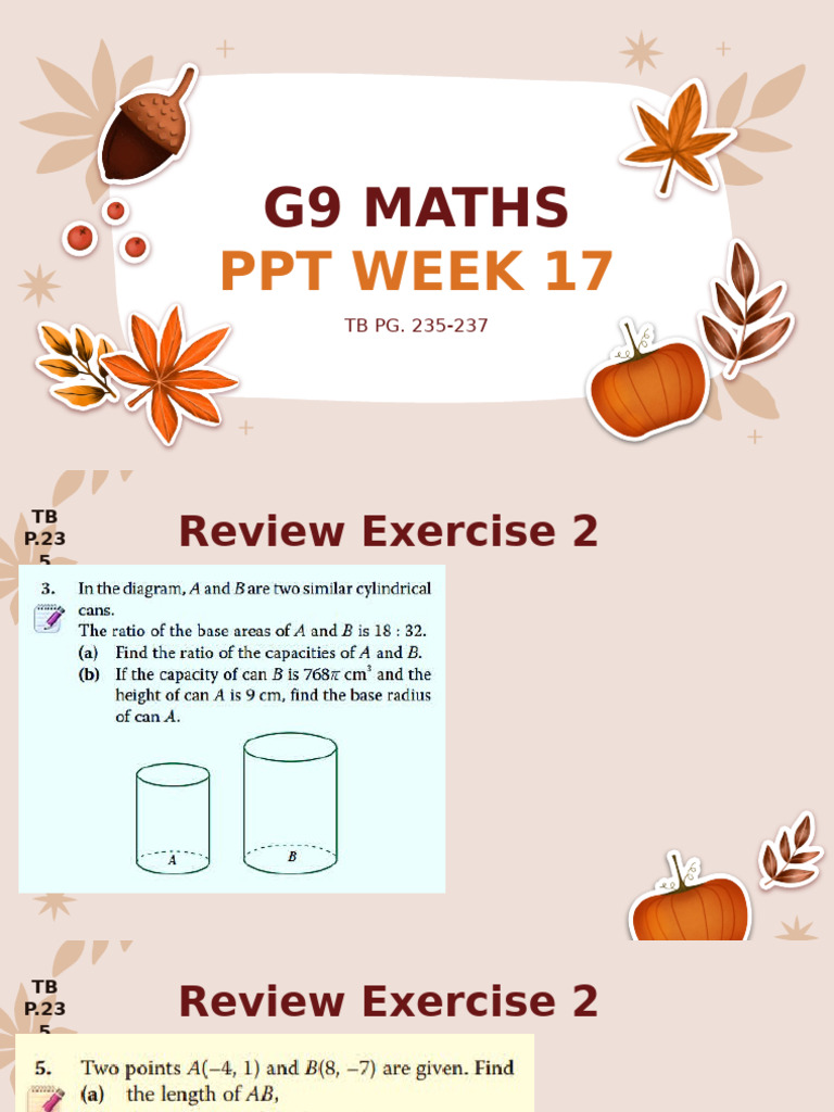 g9 Maths PPT Week 15 | PDF