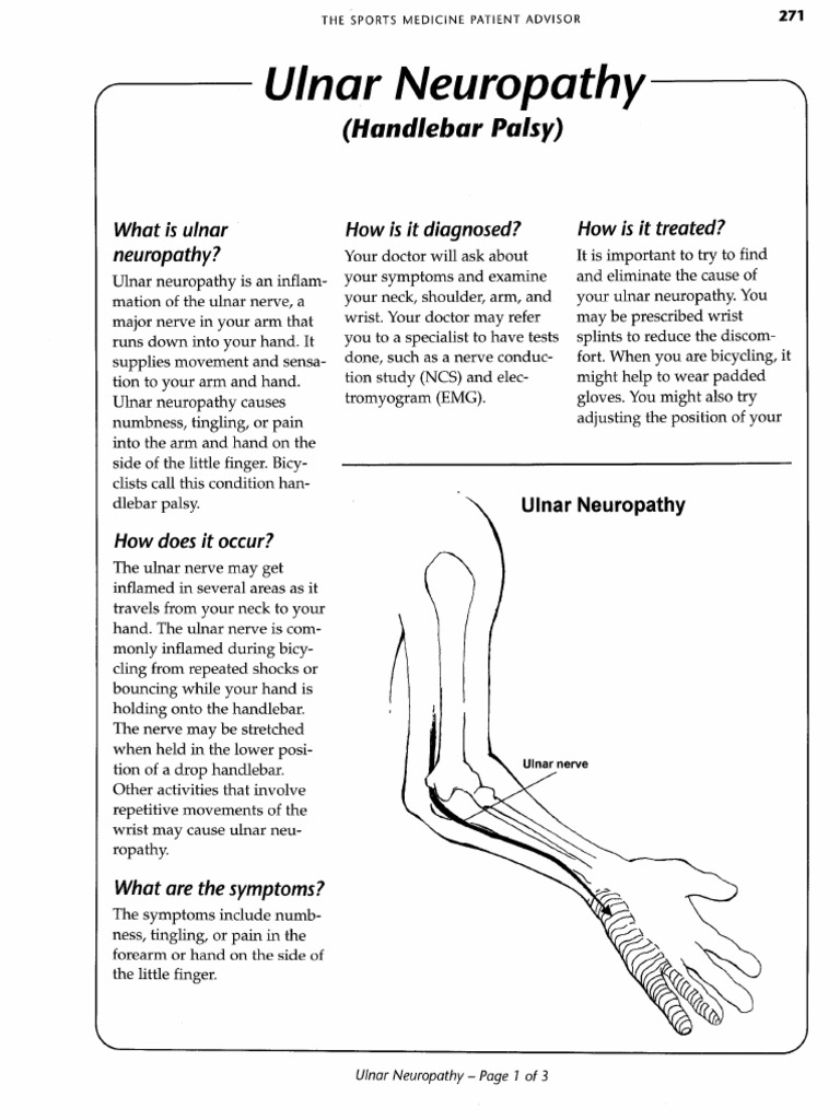 104 - Ulnar Neuropathy | PDF