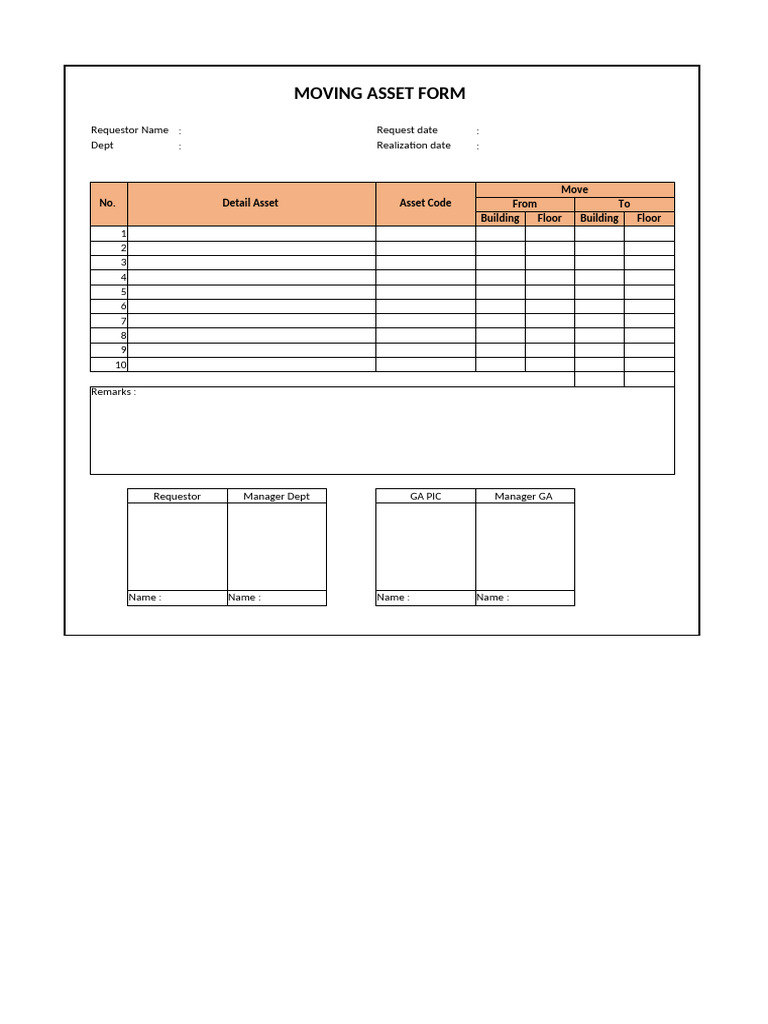 (Draft) Form Movin Asset | PDF