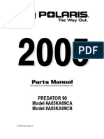 2003 Polaris Scrambler 50-90 Sportsman 90 Predator 90