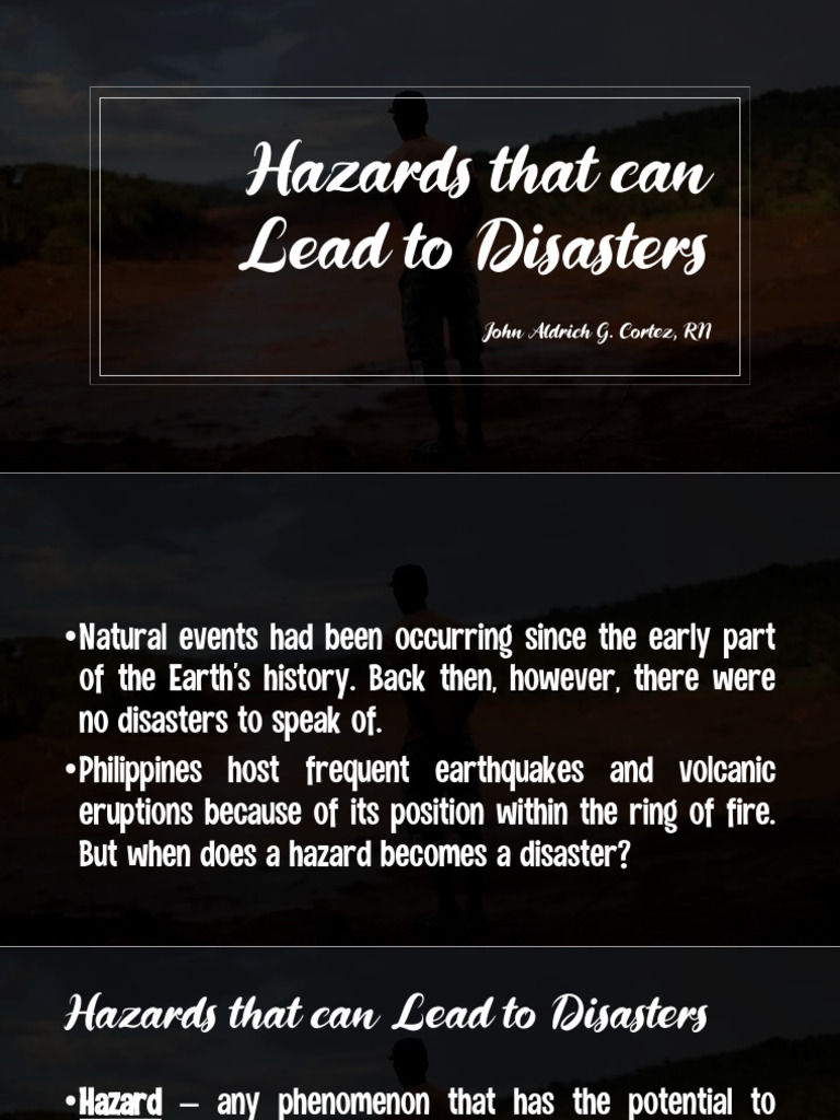 Understanding Hazards and Disasters | PDF | Hazards | Natural Disasters