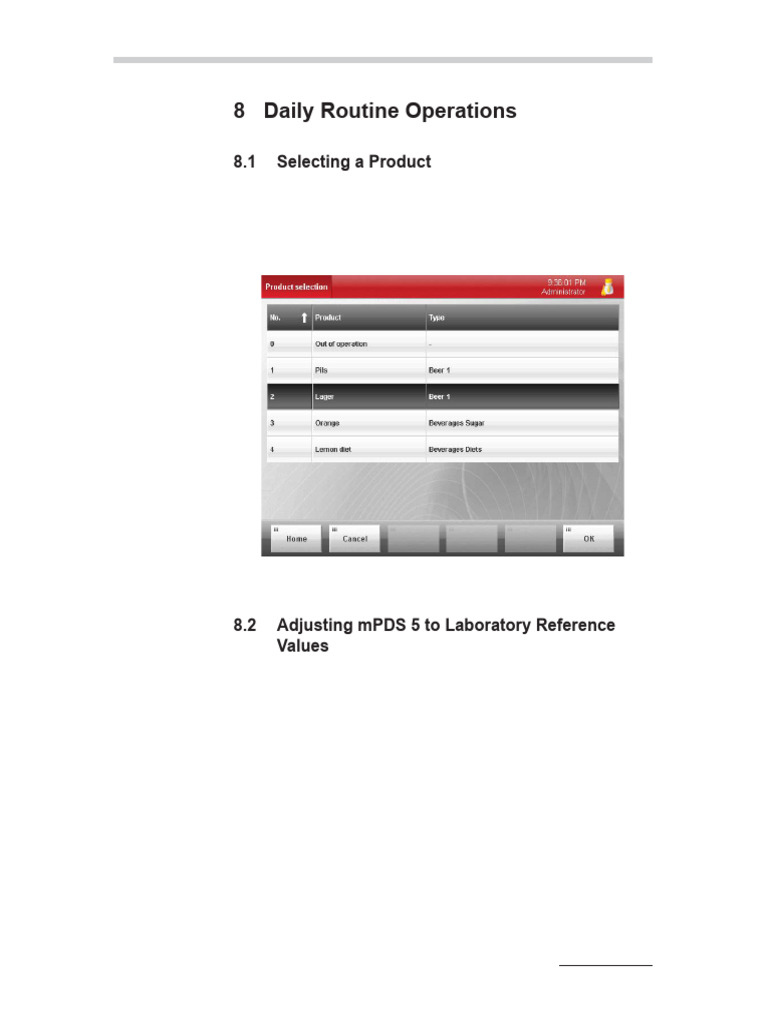 Daily Operations for mPDS 5 Calibration | PDF