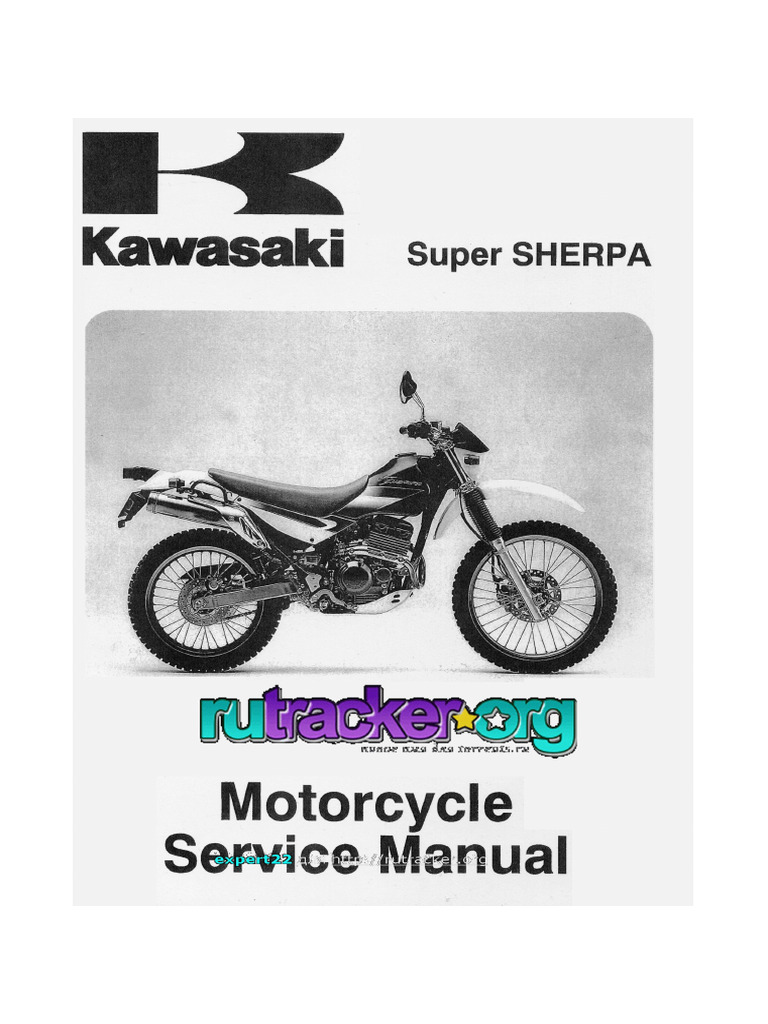 Kawasaki Super Sherpa サービスマニュアル Kawasaki Super Sherpa Service Manual | PDF | Bearing (Mechanical