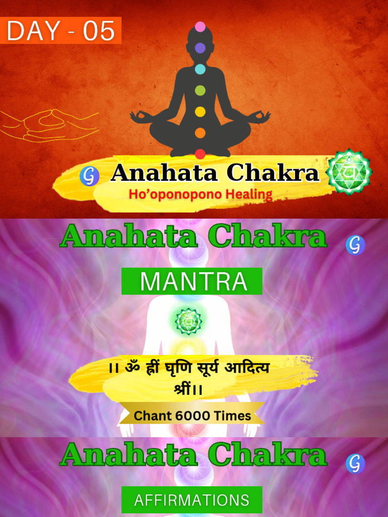Day 05 Task For Heart Chakra | PDF