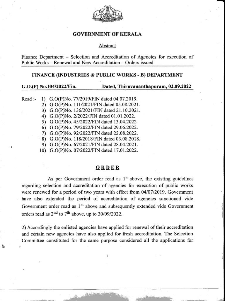 Accredited Agency List | PDF