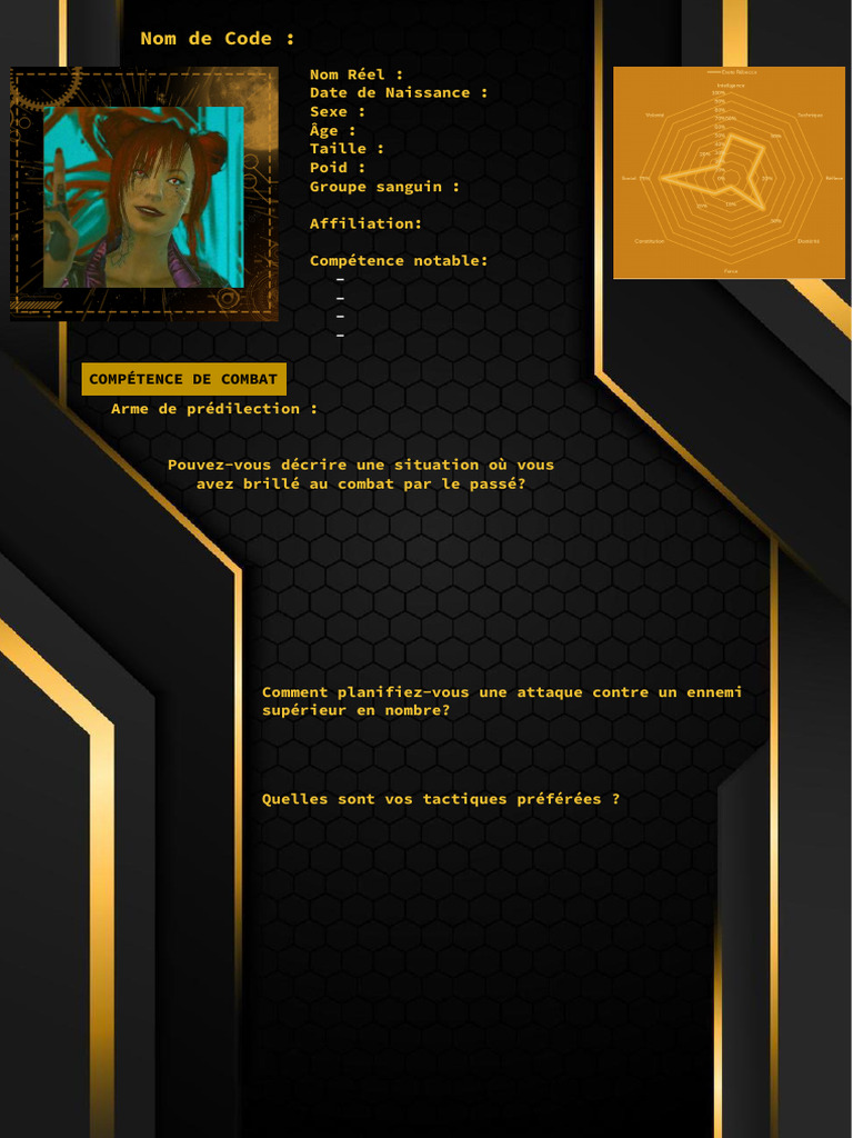 Profil de Combat dans le Codex Cyberpunk | PDF