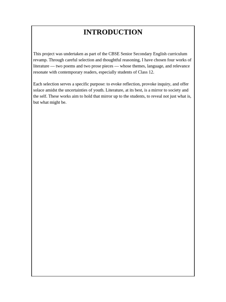 Final English Project Pages | PDF