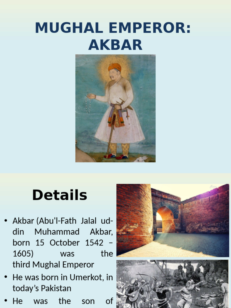 Mughal Emperor Akabar | PDF | Mughal Empire