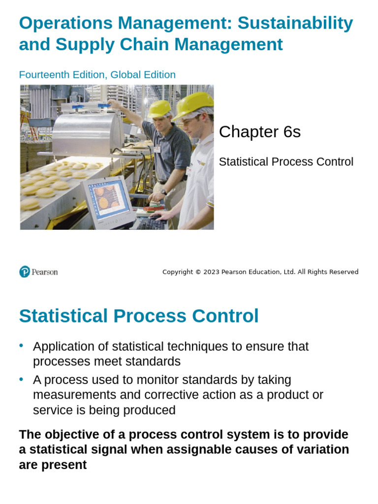 Statistical Process Control Overview | PDF | Standard Deviation ...