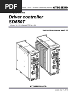 SD550T Driver Controller Manual | PDF | Electrical Connector
