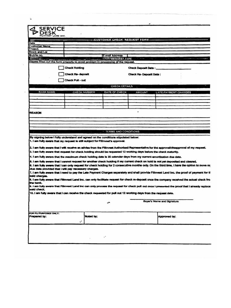 Check Request Form | PDF