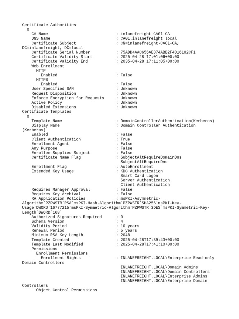 Certipy | PDF | Public Key Certificate | Security