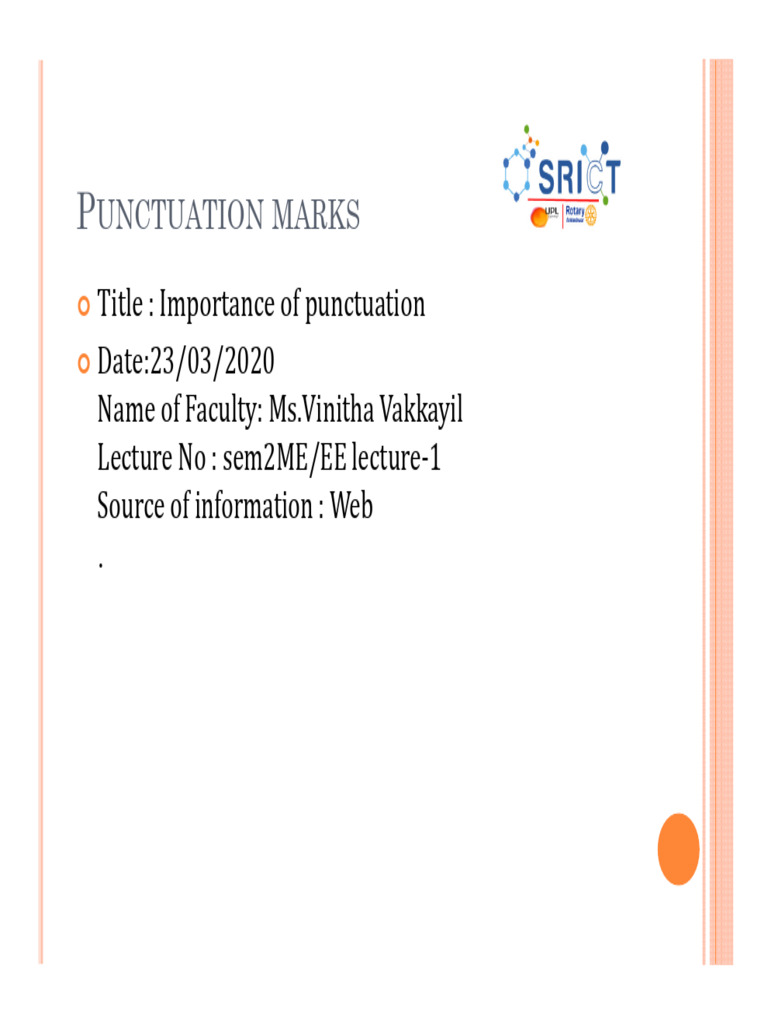 Understanding Punctuation Marks | PDF | Ellipsis | Comma