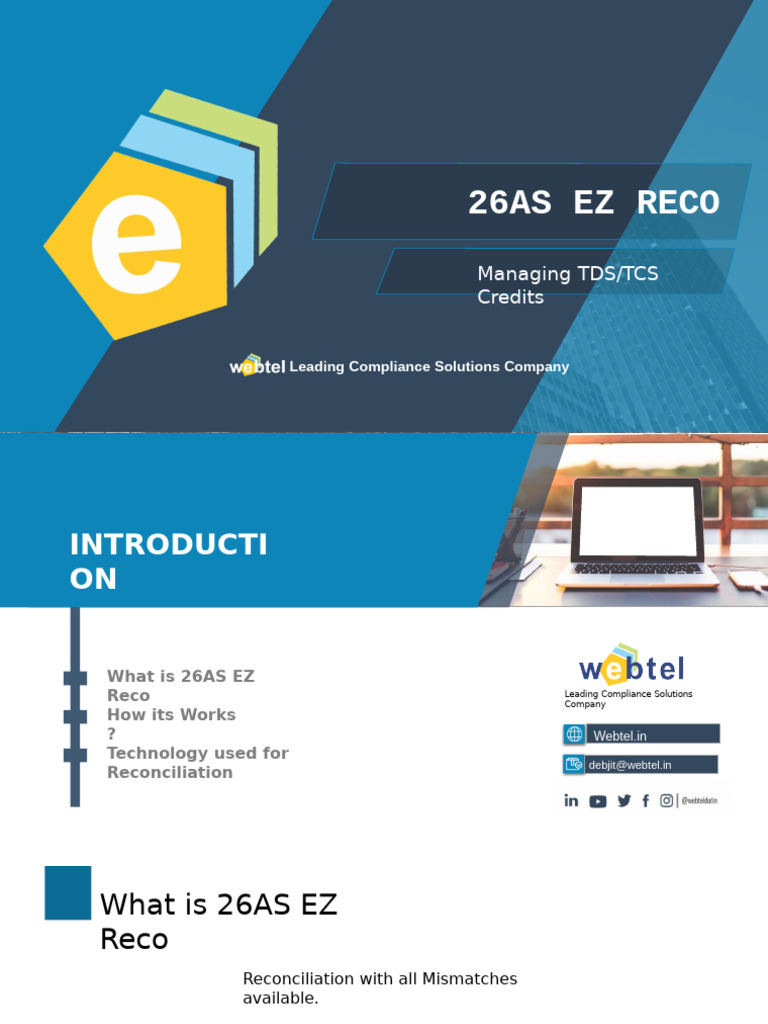 26AS EZ Reco: Automated Reconciliation | PDF | Taxes | Information ...