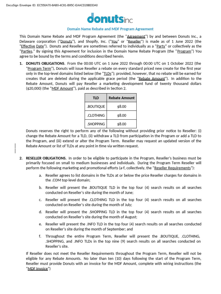 Donuts Test - Copy 1 | PDF | Indemnity | Private Law