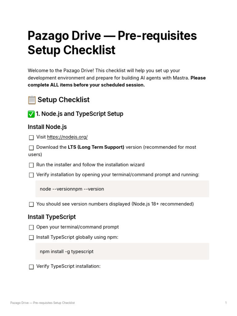 Pazago RAG Assignment Checklist | PDF | Postgre Sql | Databases