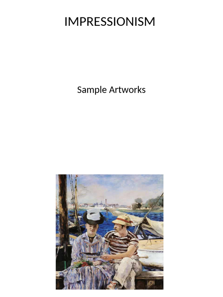 Impressionism 2 Pdf