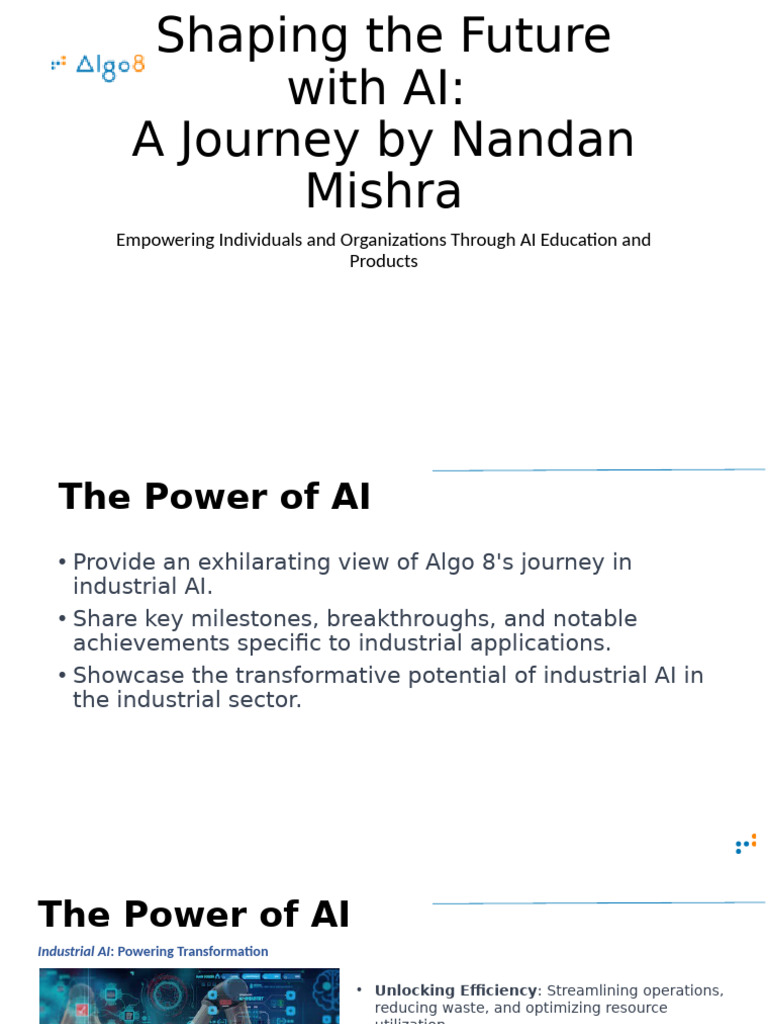 Shaping The Future With AI | PDF | Artificial Intelligence ...