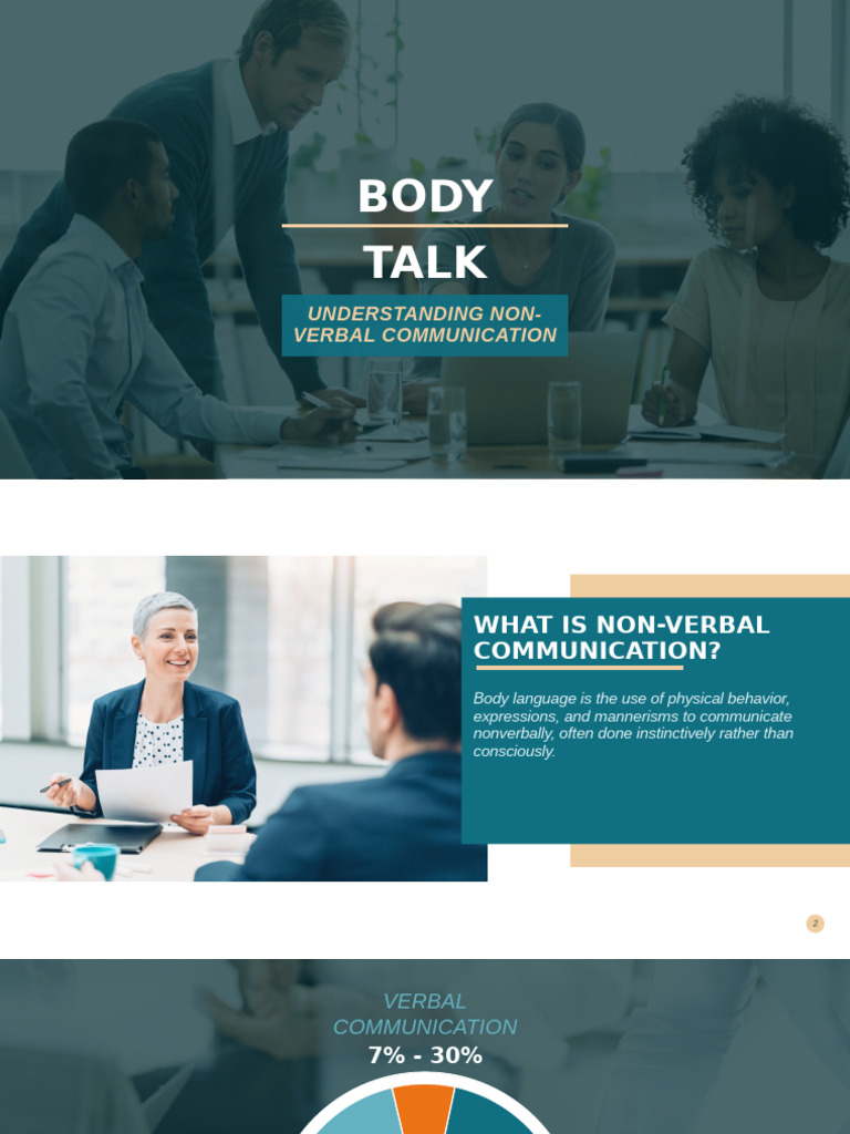 Non-Verbal Communication Insights | PDF | Nonverbal Communication ...