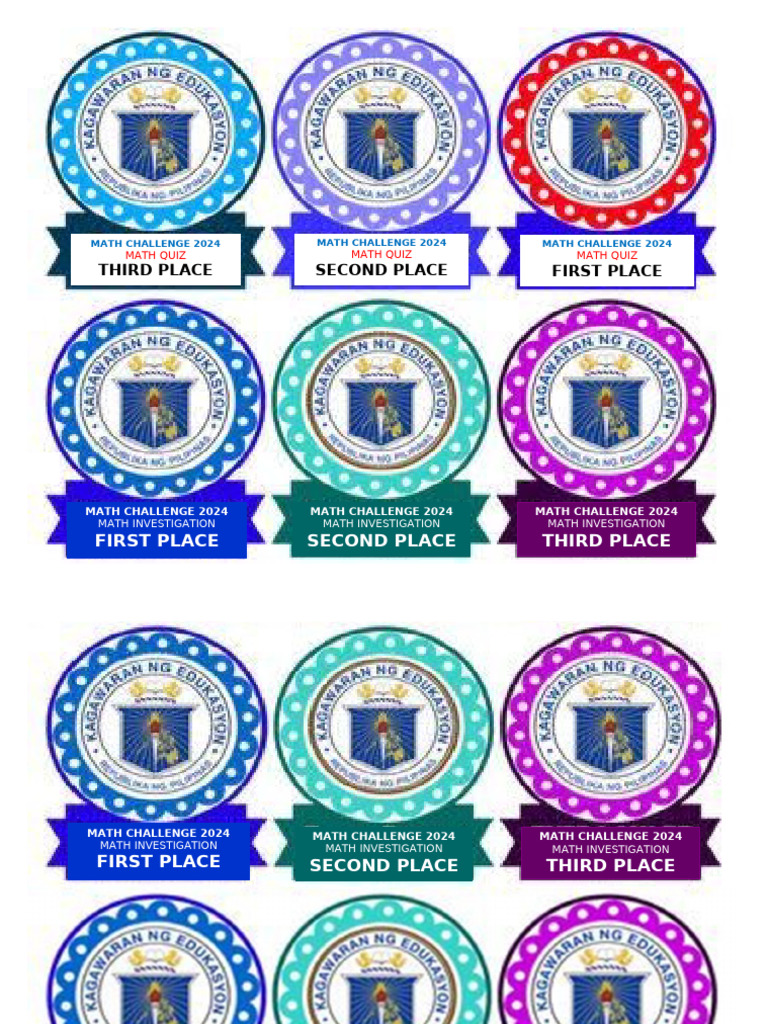 Math Challenge 2024 Results Summary | PDF