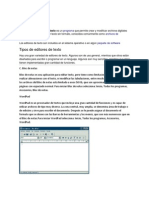 Editores de Texto