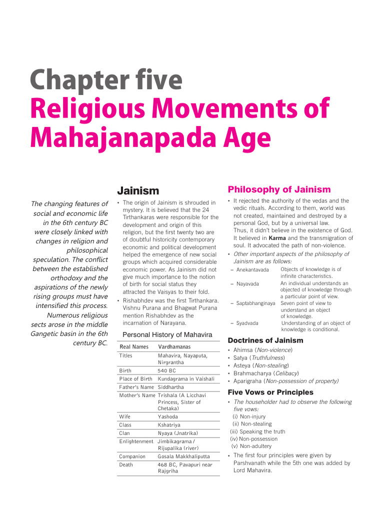 Overview of Jainism and Its Principles | PDF | Noble Eightfold Path ...