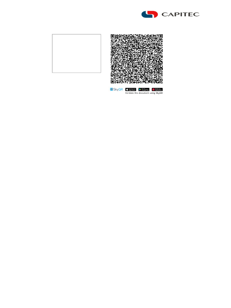 Capitec Payment Notification Details | PDF