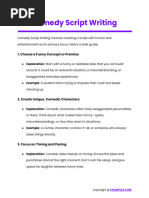 How to Write a Short Skit | PDF