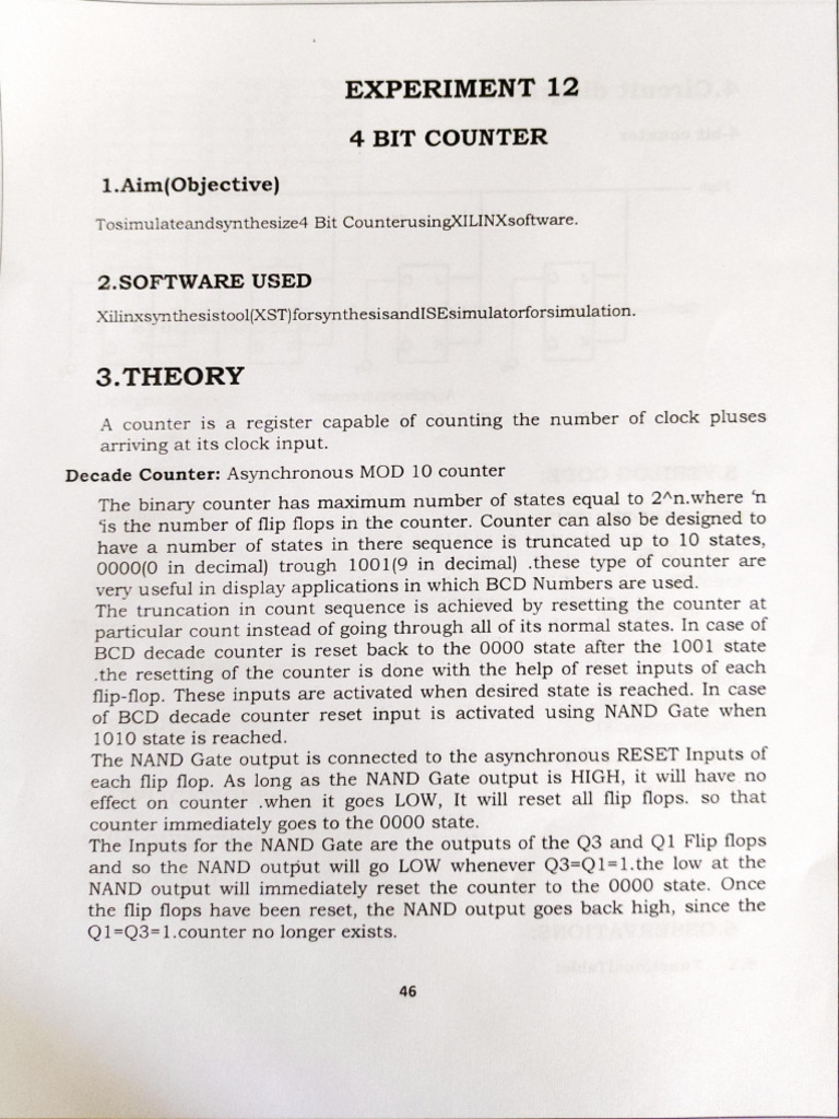 DLD Exp-10 | PDF