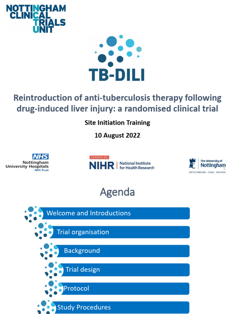 DILI in TB: Treatment Rechallenge Study | PDF | Tuberculosis | Clinical ...
