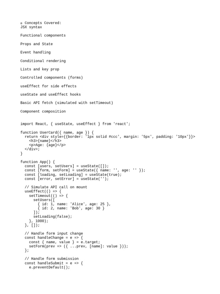 Advanced React Concepts Explained | PDF | Software | Software Development
