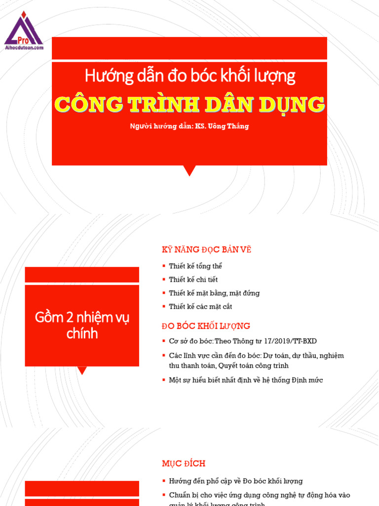 Huong Dan Do Boc Khoi Luong | PDF