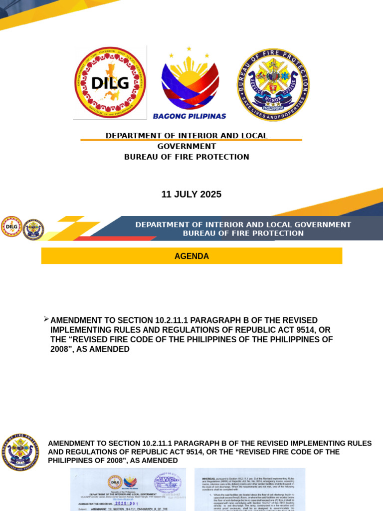 Revised Fire Code Amendments 2025 | PDF | Elevator | Fire Safety