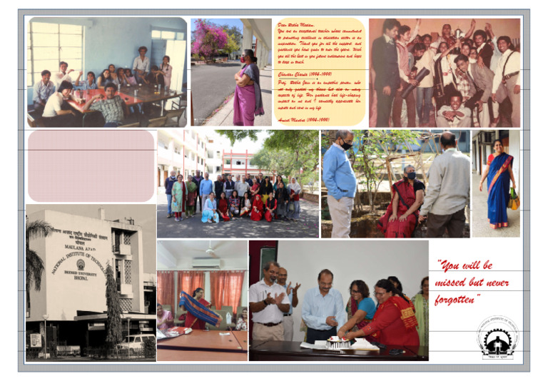 Poster - Prof - Rekha Mam | PDF