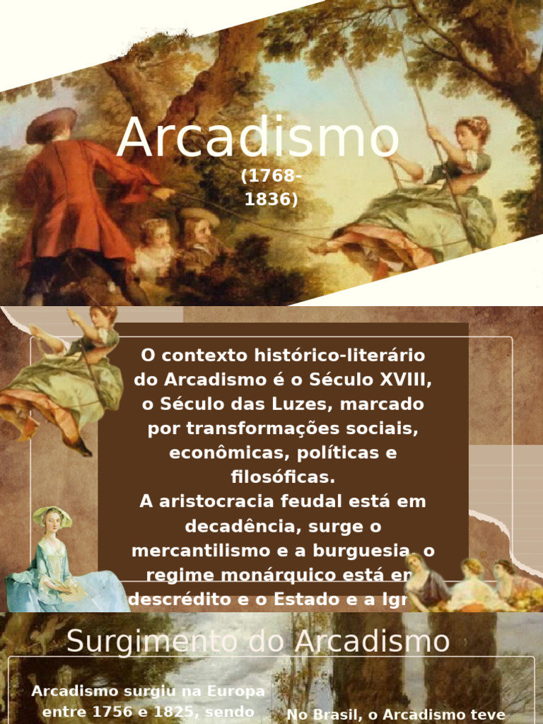 Arcadismo: Características e Autores | PDF