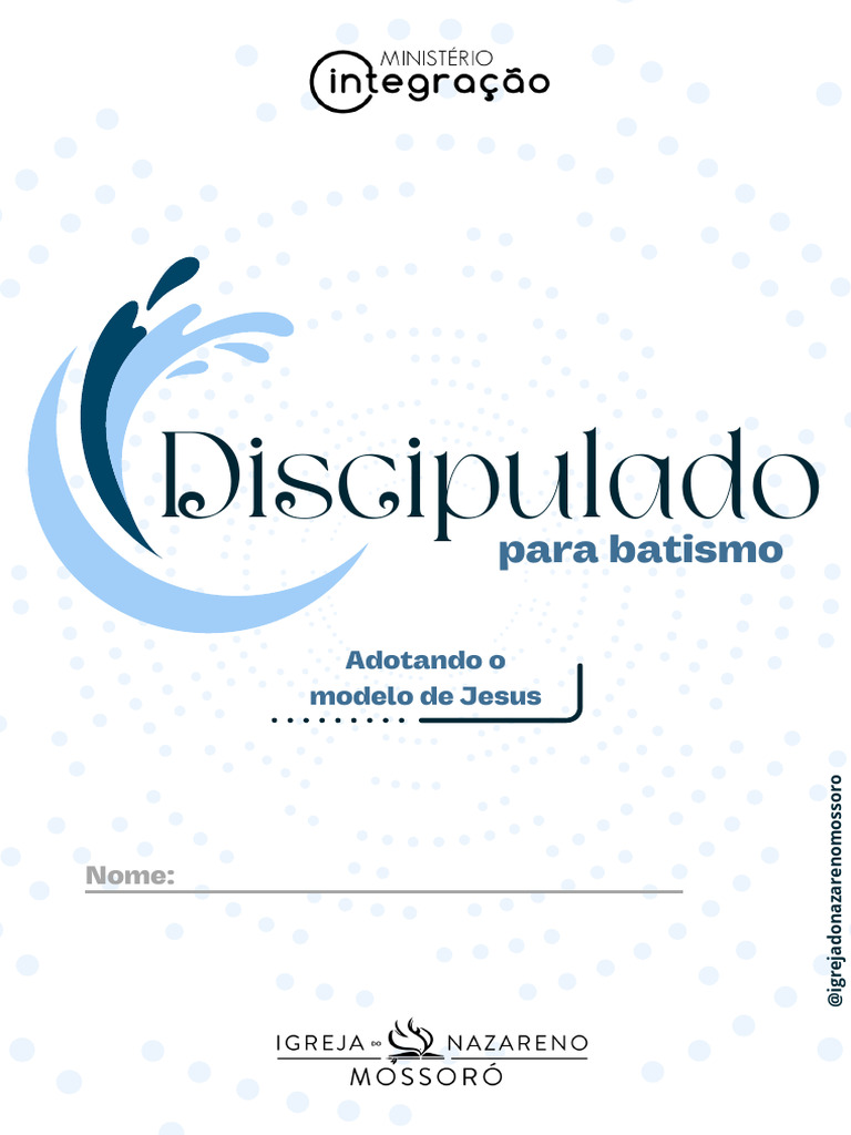 Discipulado para Batismo: Guia Prático | PDF | Evangelho de João | Jesus