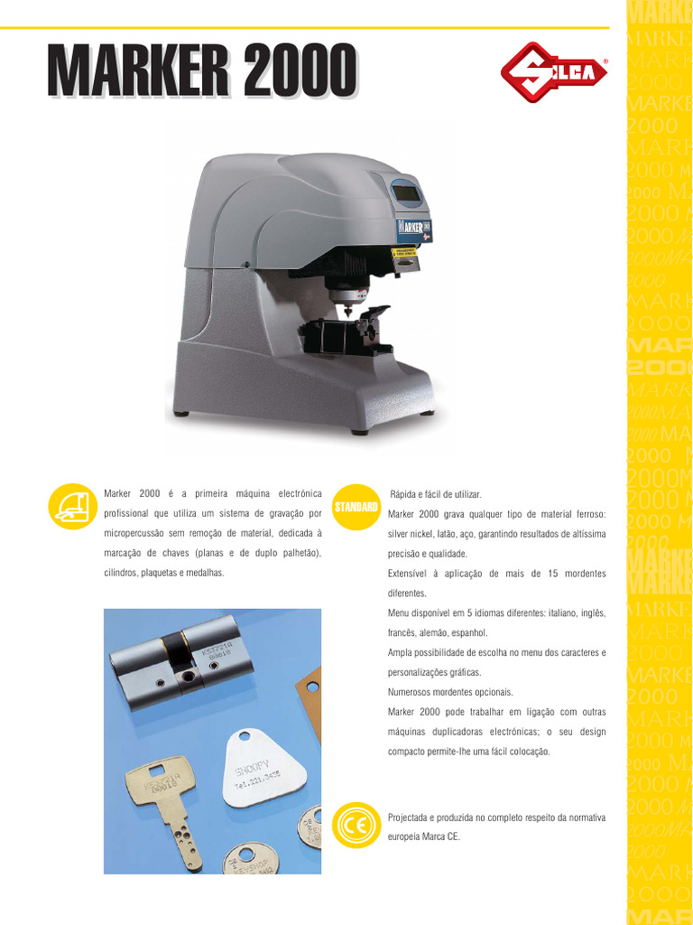 Marker 2000: Gravação Profissional | PDF