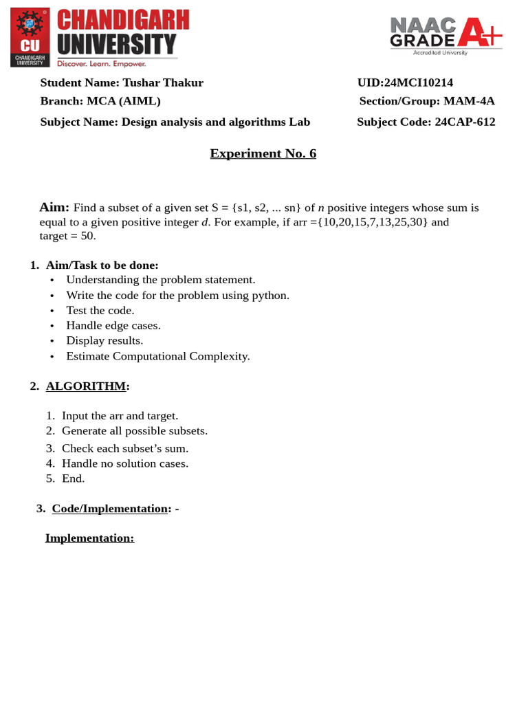DAA6 | PDF