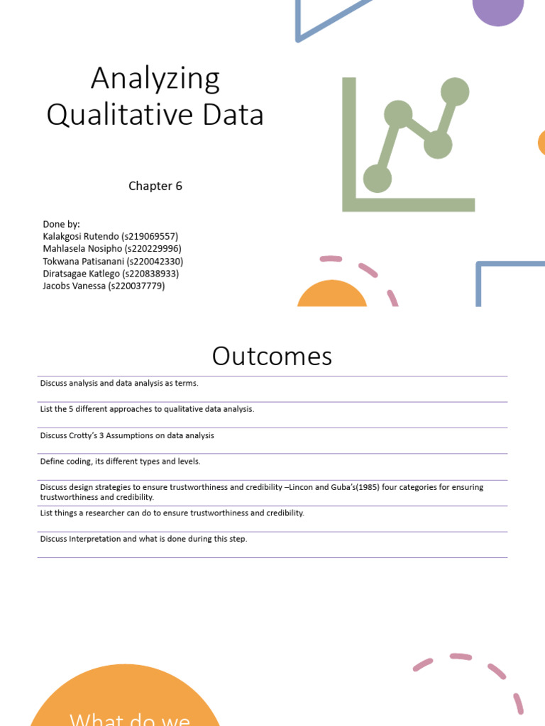 Qualitative Data Analysis Techniques | PDF | Qualitative Research ...