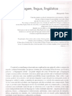 TEXTO 1 Linguagem Lingua Linguistic A MARGARIDA PETER PDF