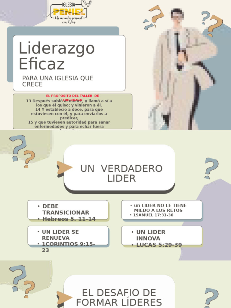 Liderazgo Eficaz en la Iglesia Creciente | PDF | David | Dios