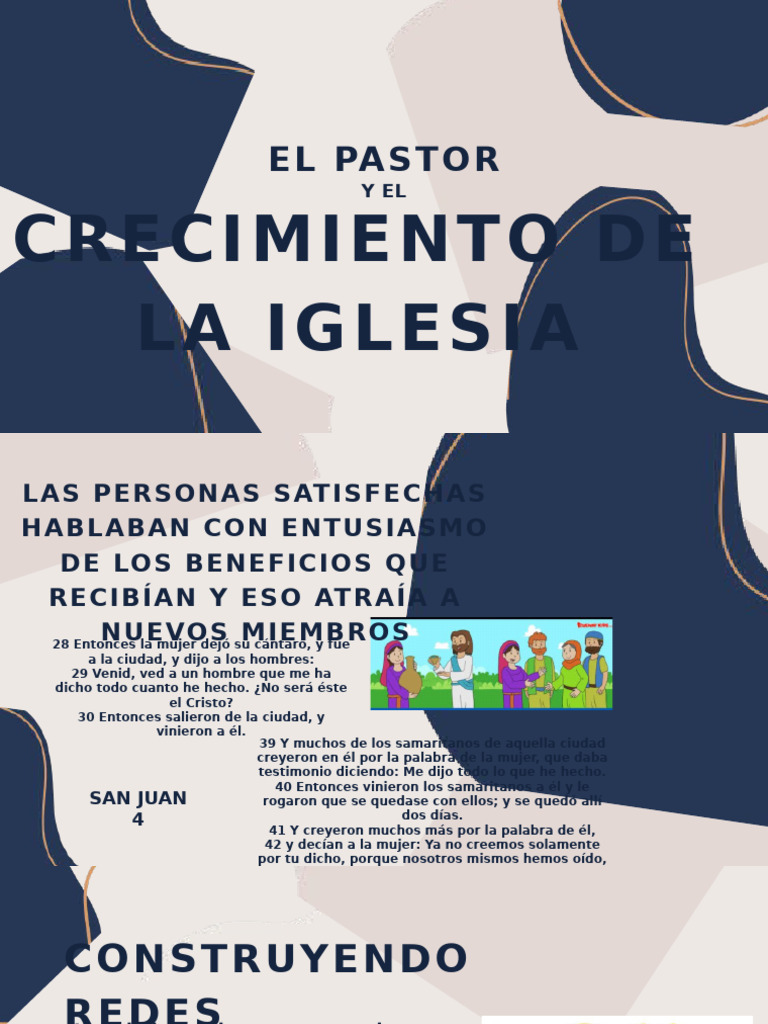 Crecimiento de la Iglesia a través del Liderazgo | PDF | Liderazgo | Jacob
