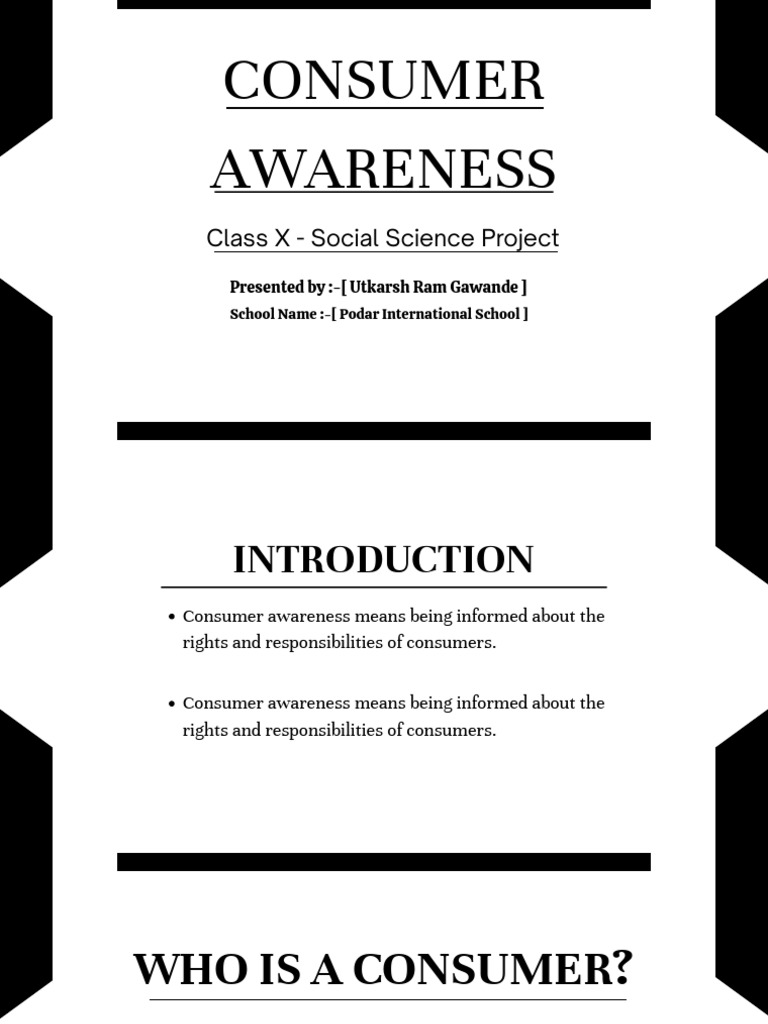 Consumer Awareness and Rights Guide | PDF