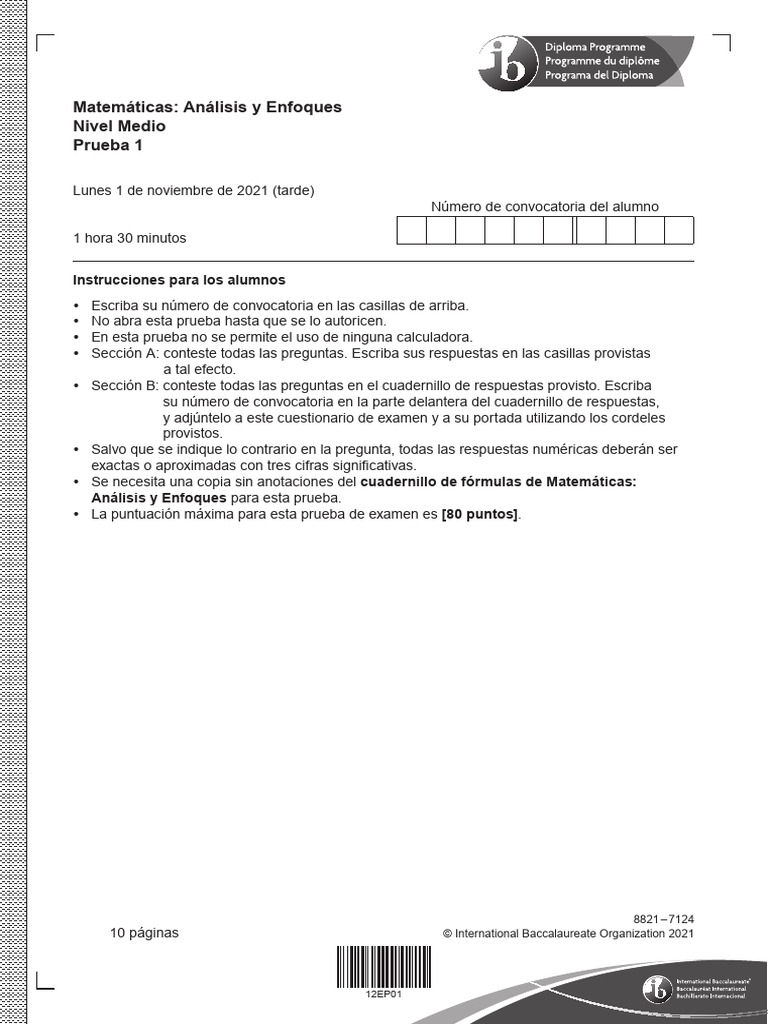 Paper 1 SL Spanish | PDF